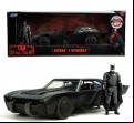 The Batman - Batmobile With Batman 1:18 Scale Hollywood Ride With Light (Model Car)