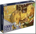 Animalia - Lazy Lions 1000 Piece Collector (Jigsaw Puzzle Game)