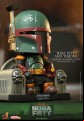 Star Wars: Book Of Boba Fett - Boba Fett On Throne Set (Cosbaby Figure)