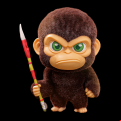 Dawn Of The Planet Of The Apes - Caesar Velvet Hair (Cosbaby Figure)