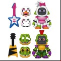 Five Nights At Freddy's: Security Breach - Glamrock Chica And Montgomery Gator 2-Pack Snap (Action Figure)