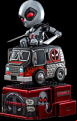 Deadpool Color (Cosrider Figure)