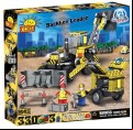 Action Town - 330 Piece Construction Backhoe Loader (Construction Set) 