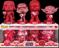 Star Wars - Valentine Diamond Glitter 4-Pack (Pop! Vinyl)