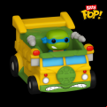 Teenage Mutant Ninja Turtles - Leonardo With Teenage Mutant Ninja Turtles Van Bitty Pop! Ride (Pop! Vinyl)