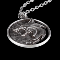 The Witcher - Wolf Medallion Necklace