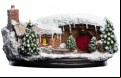 The Hobbit - #35 Bagshot Row (Christmas Edition) Hobbit Hole Diorama
