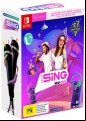 Lets Sing 2025 2 Mic Bundle (Switch Game)