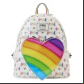 Lisa Frank - Logo Heart Detach Rainbow Mini (Loungefly Backpack)